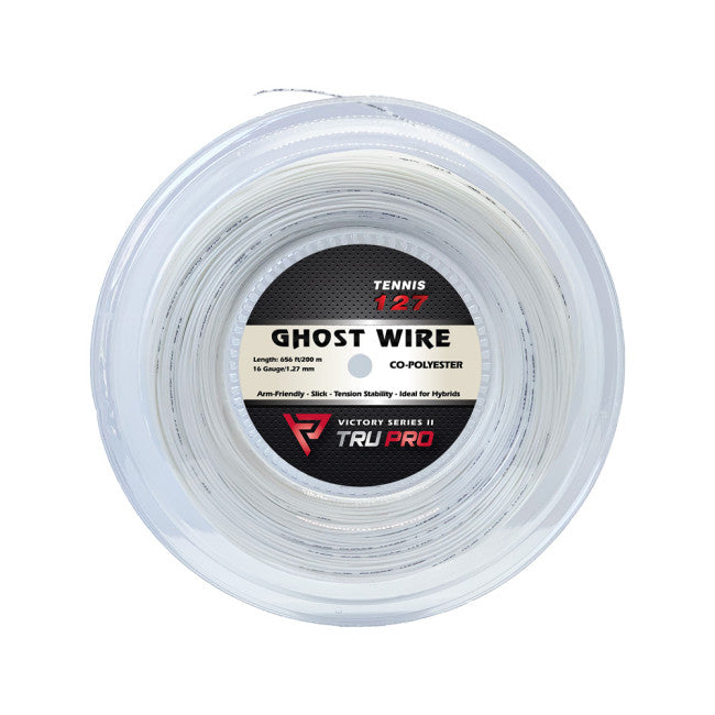 TRU PRO GHOST WIRE Tennis String Reel (656 feet/200 m)