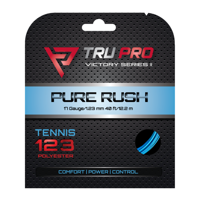 TRU PRO PURE RUSH Tennis String 12.2 m / 40 ft SET